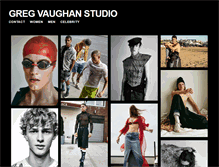 Tablet Screenshot of gregvaughanstudio.com